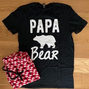 NEW! Family PJs- Papa Bear Jammies!